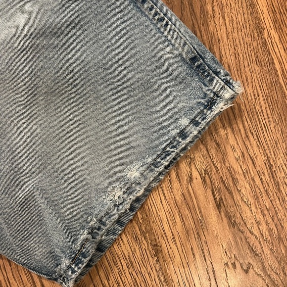 Men’s distressed wrangler denim short 90s 36 - Picture 2 of 9